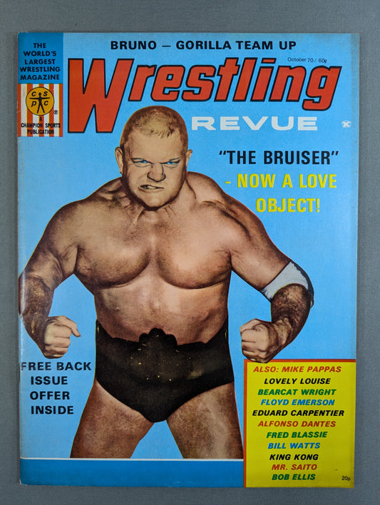 Wrestling REVUE 1970年10月号