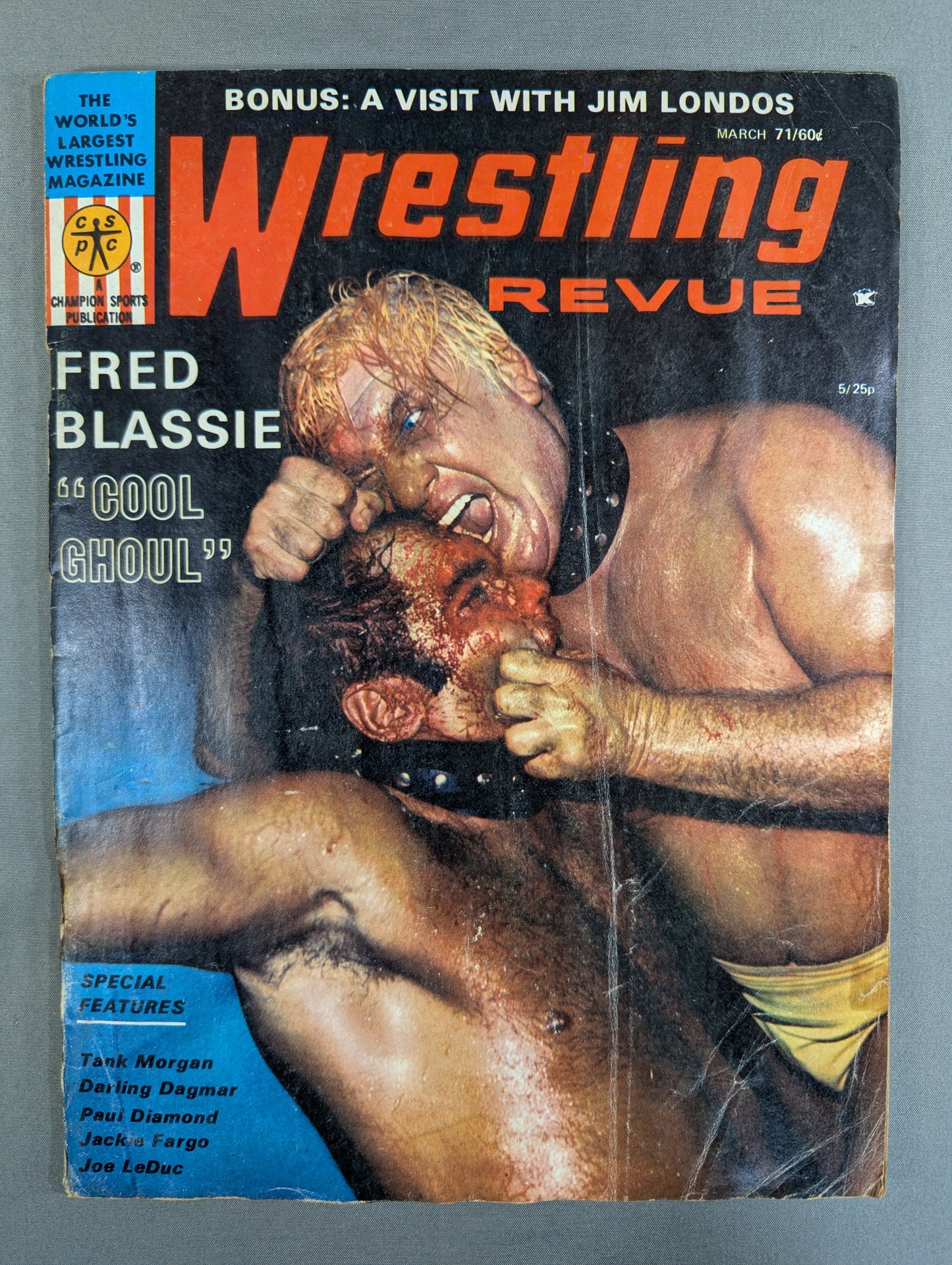 ★ Wrestling REVUE with ★Japanese commentary March 1971 issue