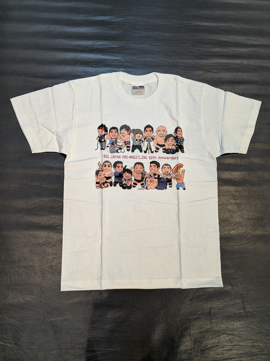 大日本プロレス「20th Anniversary」イラストTシャツ