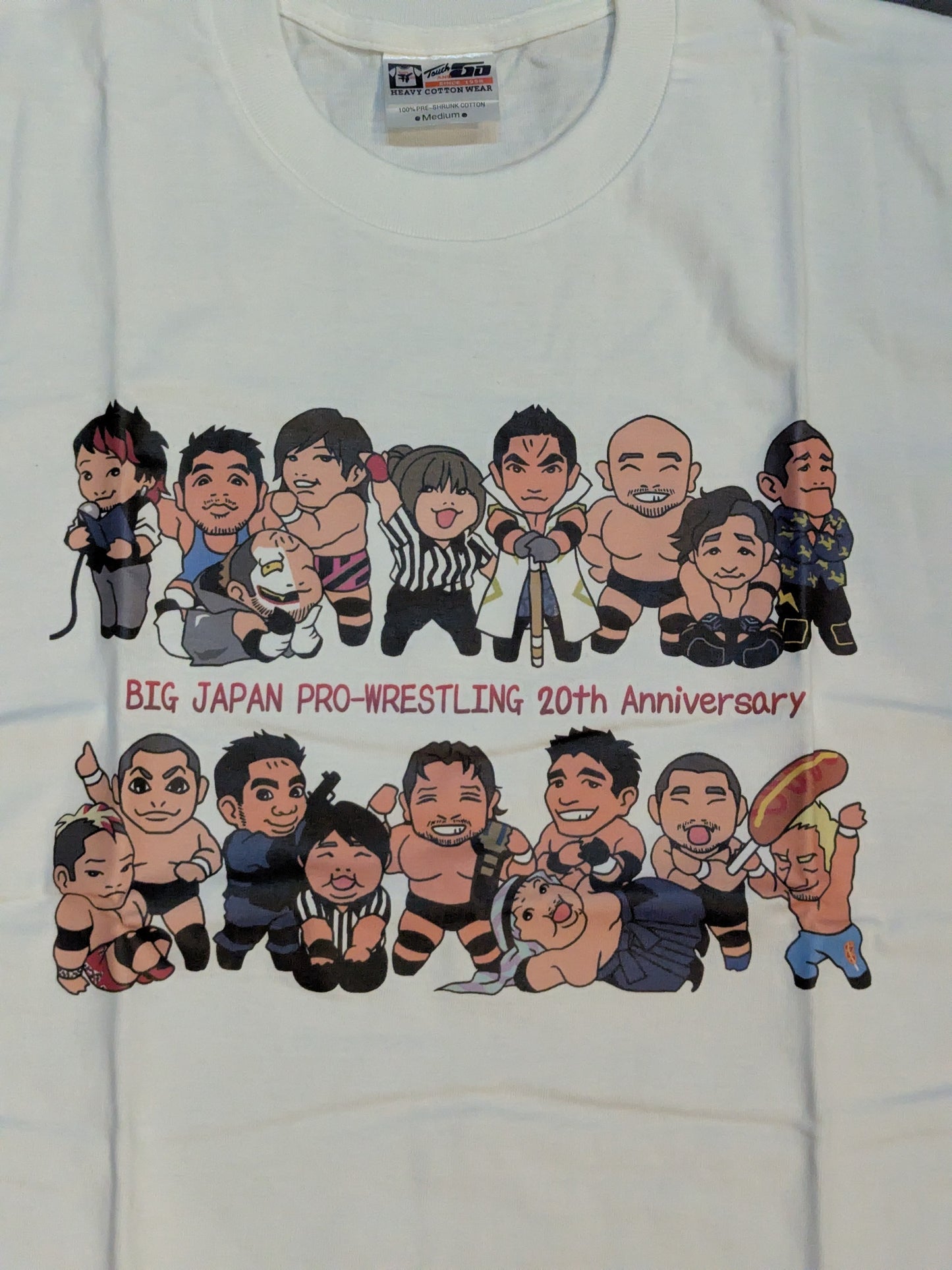 大日本プロレス「20th Anniversary」イラストTシャツ