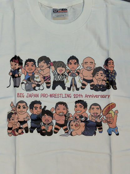 大日本プロレス「20th Anniversary」イラストTシャツ