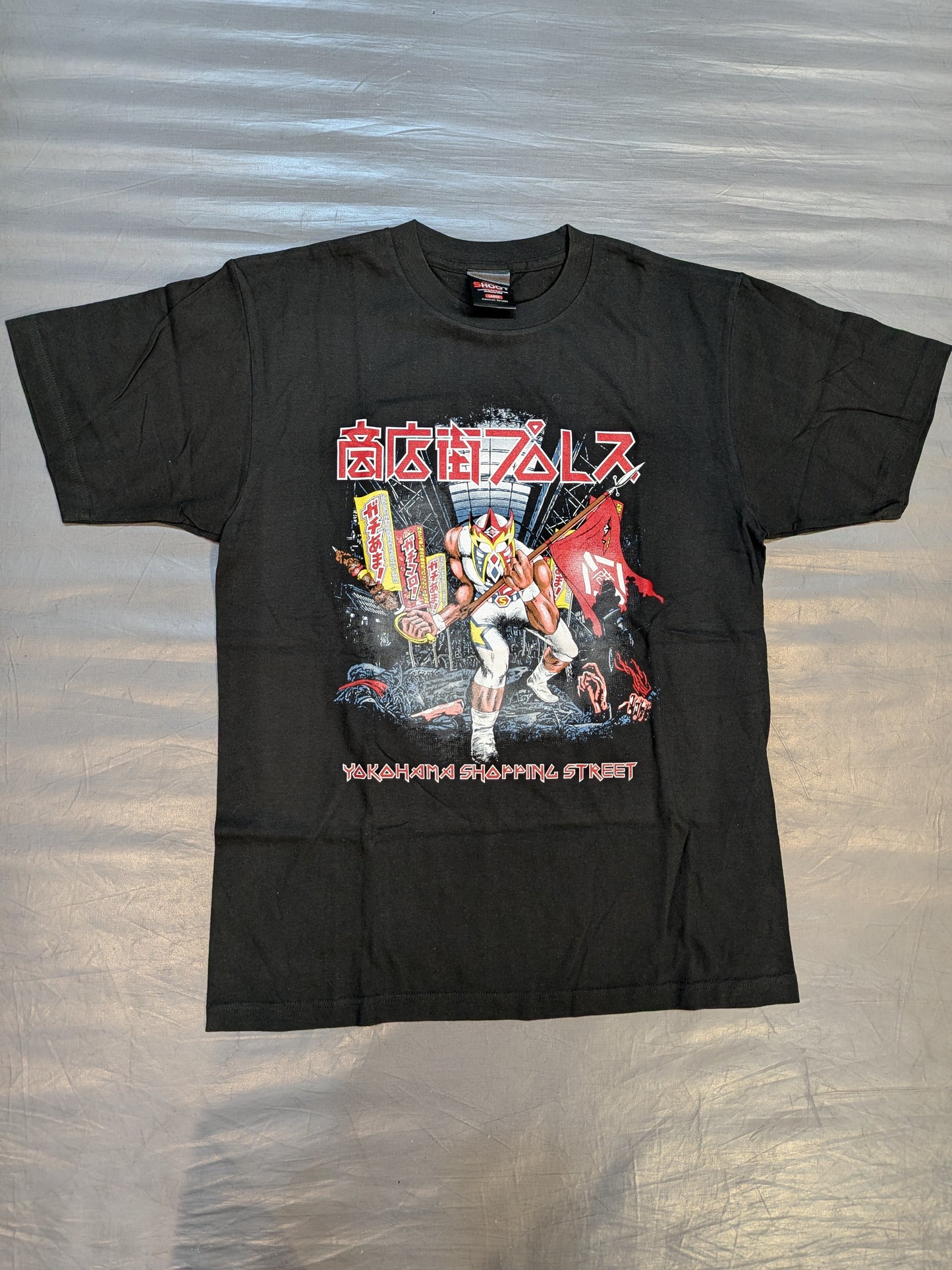 大日本プロレス×商店街プロレス2015 イラストTシャツ