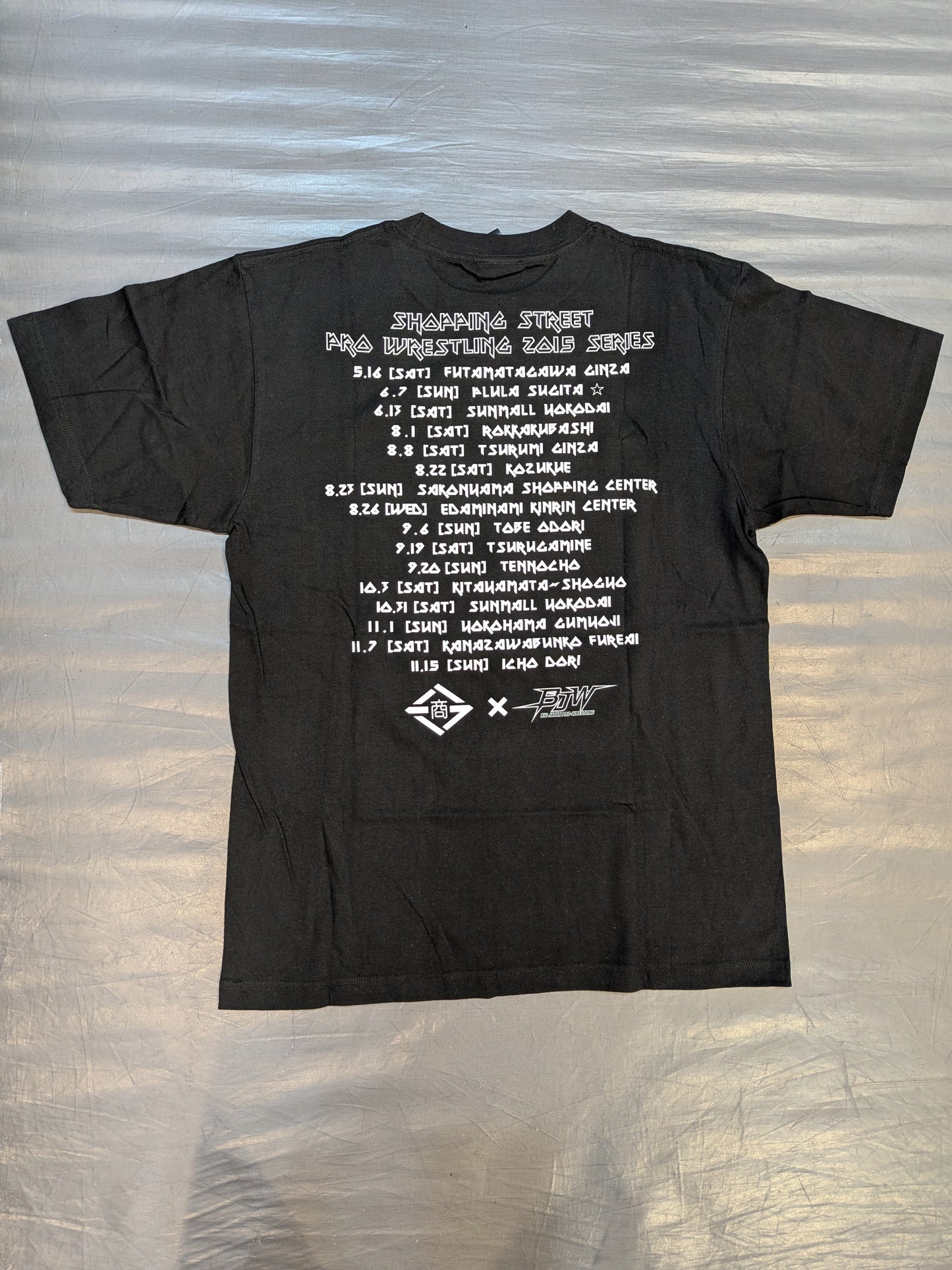 大日本プロレス×商店街プロレス2015 イラストTシャツ