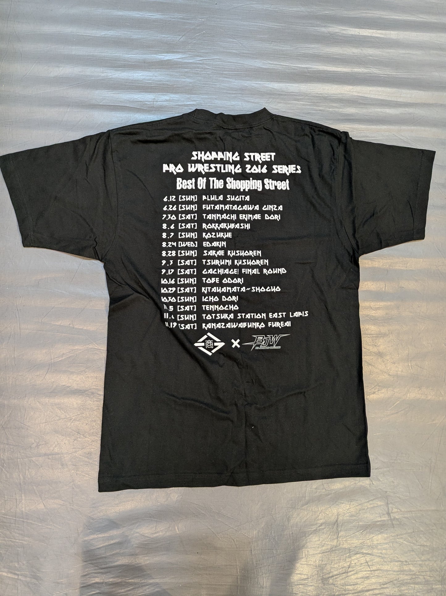 大日本プロレス×商店街プロレス2016 イラストTシャツ