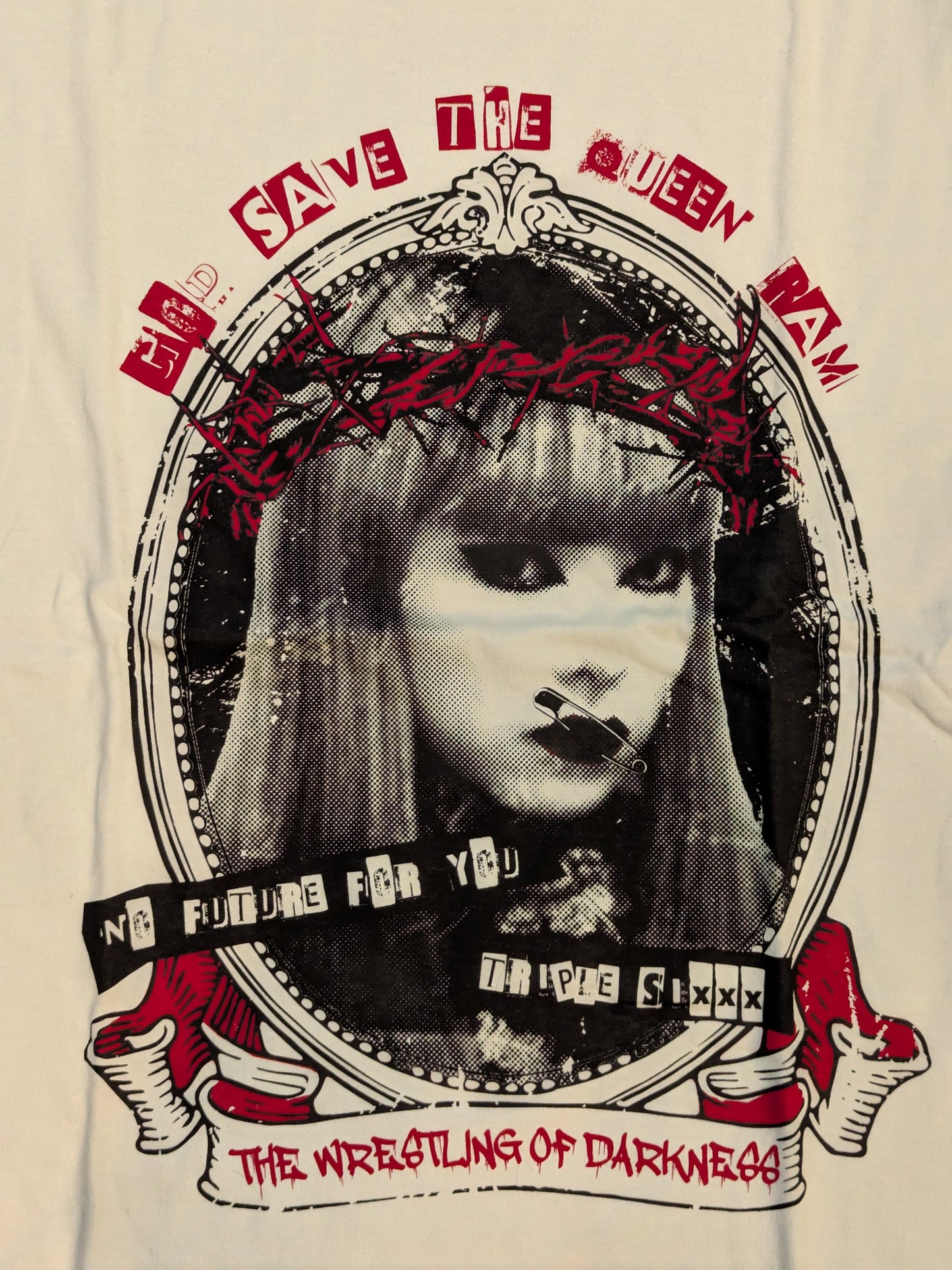 Ram Kaicho  "GOD SAVE THE QUEEN RAM" T-shirt
