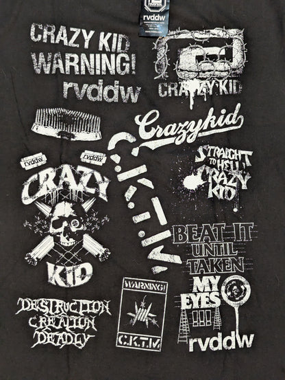 Masashi Takeda "CRAZY KID ALL LOGO" T-shirt