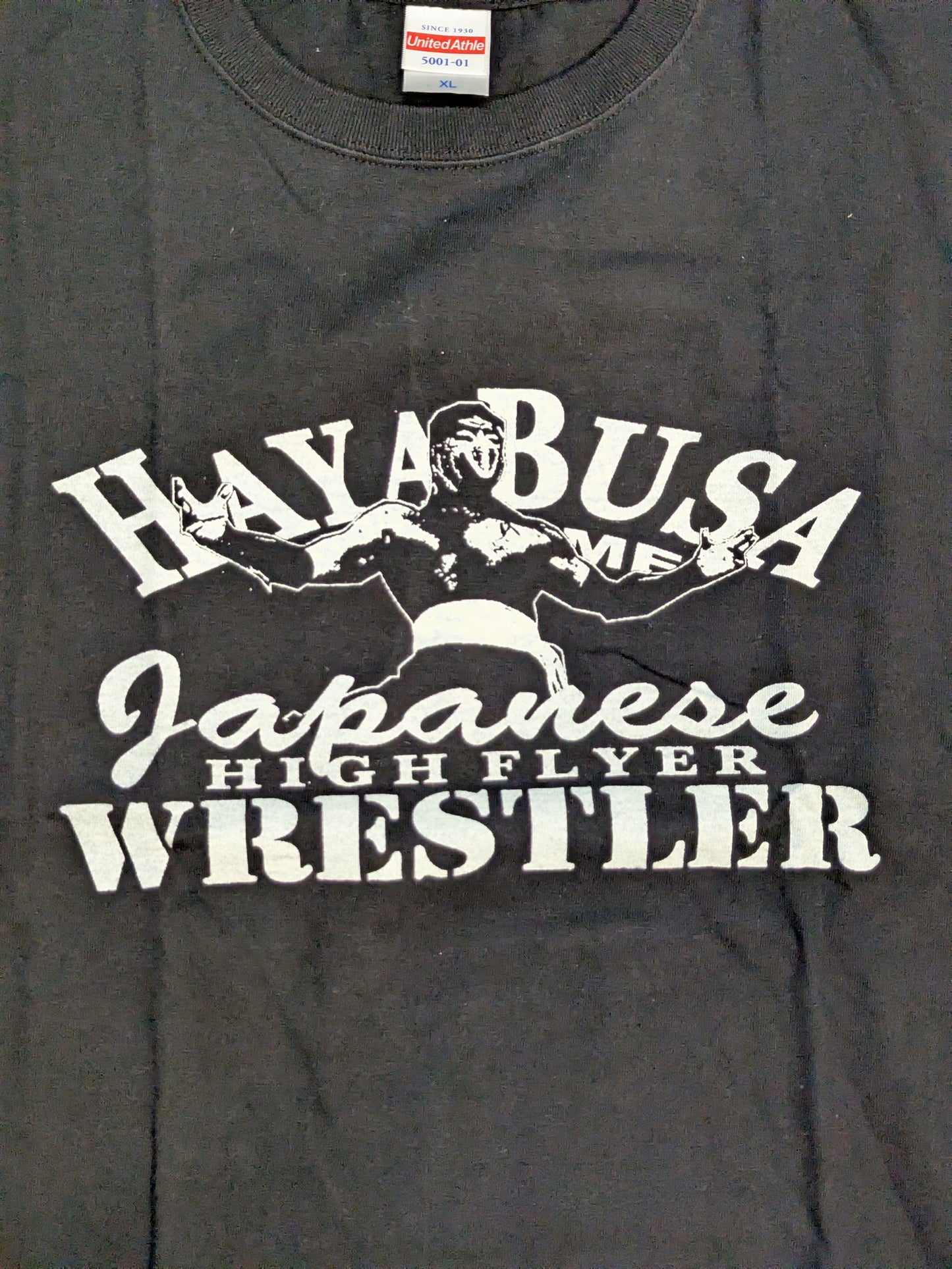 ハヤブサ「HIGH FLYER WRESTLER」ピクチャーTシャツ