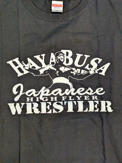 ハヤブサ「HIGH FLYER WRESTLER」ピクチャーTシャツ