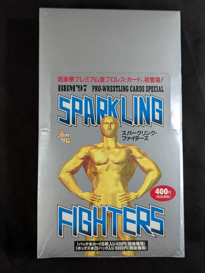 BBM 1997 Sparkling Fighters Unopened BOX