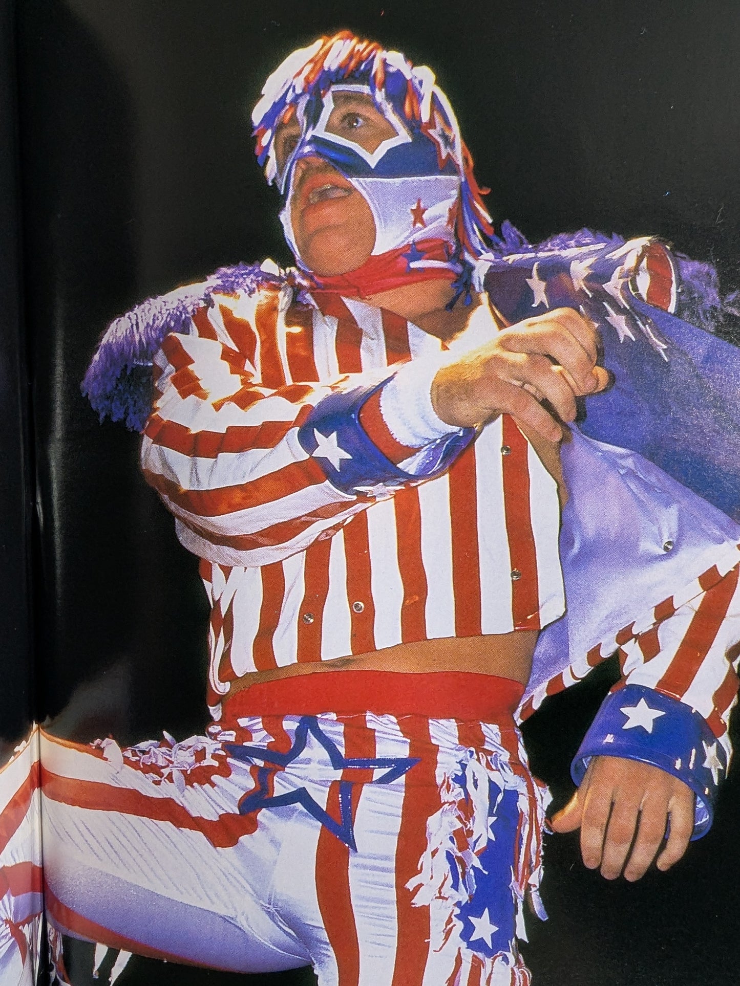 The American Love Machine's ★ last mask worn by him during their visit to Japan!! ★