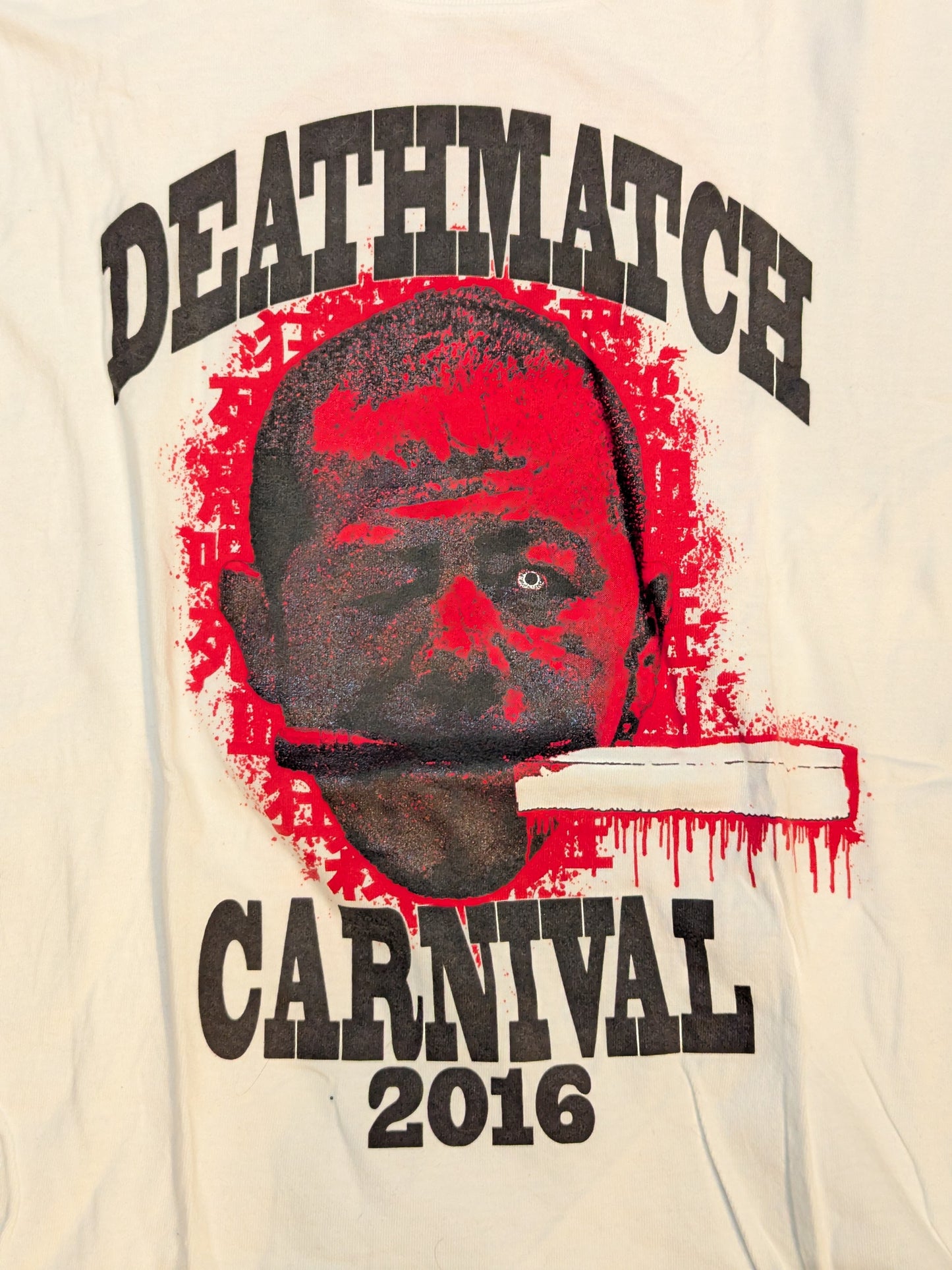 Jun Kasai  produced "Deathmatch Carnival 2016" T-shirt