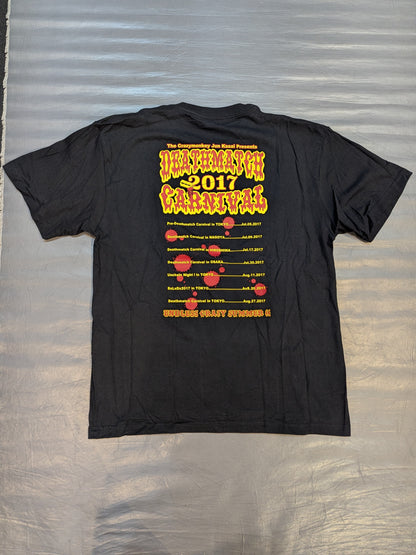 葛西純プロデュース「デスマッチカーニバル 2017」Tシャツ(ブラック)