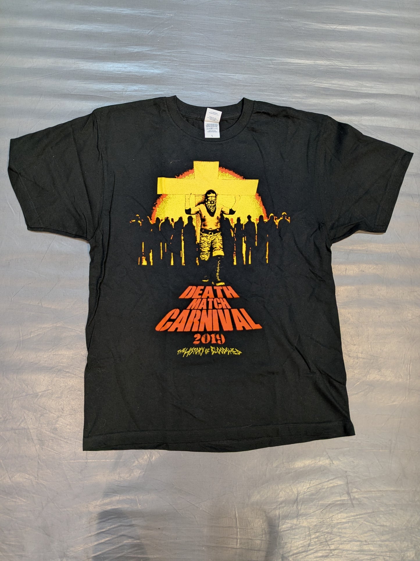 葛西純プロデュース「デスマッチカーニバル 2019」Tシャツ