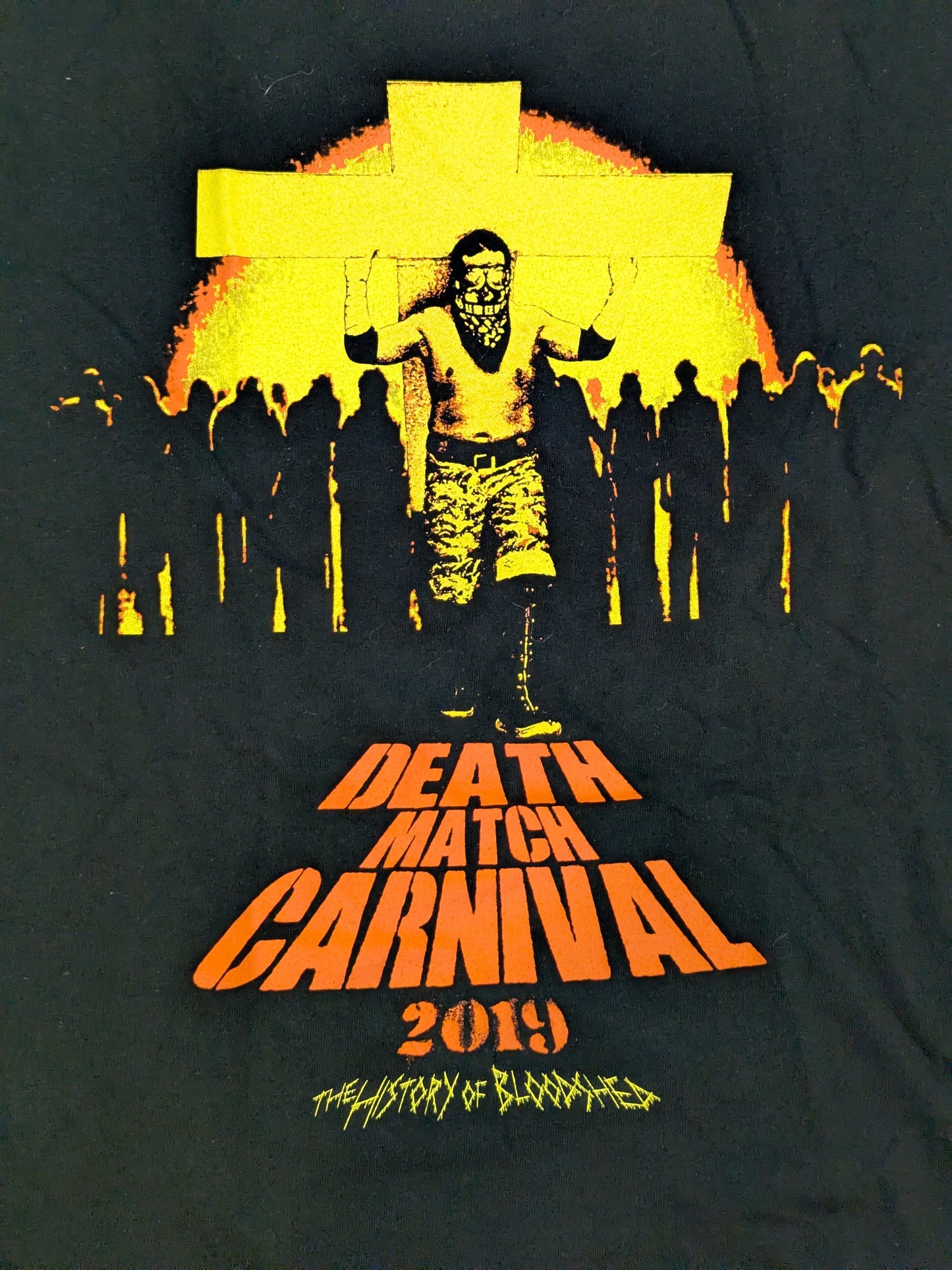葛西純プロデュース「デスマッチカーニバル 2019」Tシャツ