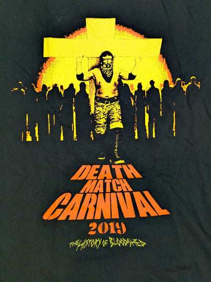葛西純プロデュース「デスマッチカーニバル 2019」Tシャツ