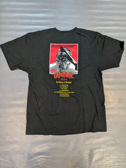 葛西純プロデュース「デスマッチカーニバル 2019」Tシャツ