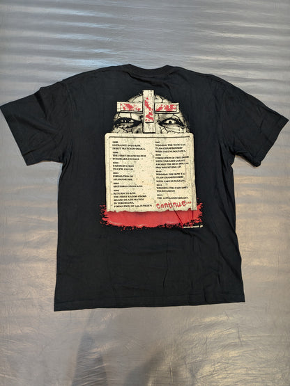 葛西純 15周年記念「BORN for DEATH MATCH...!」Tシャツ(パープル)