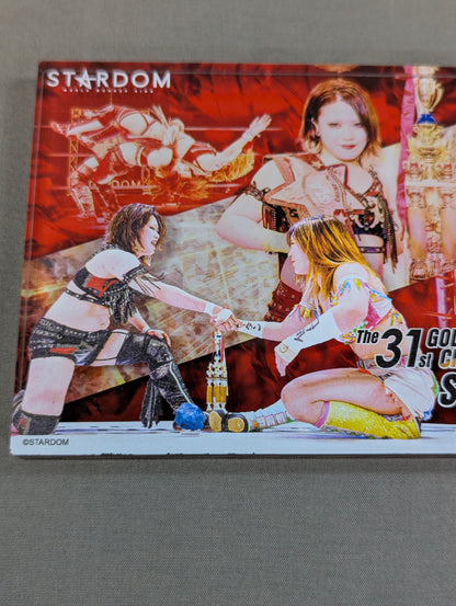 Suzu Suzuki &MEI SEIRA 31st Goddess of Stardom Coronation Commemoration Acrylic Block