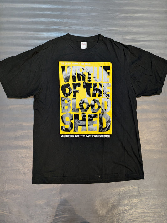 葛西純「VIRTUE OF THE BLOOD SHED」Tシャツ