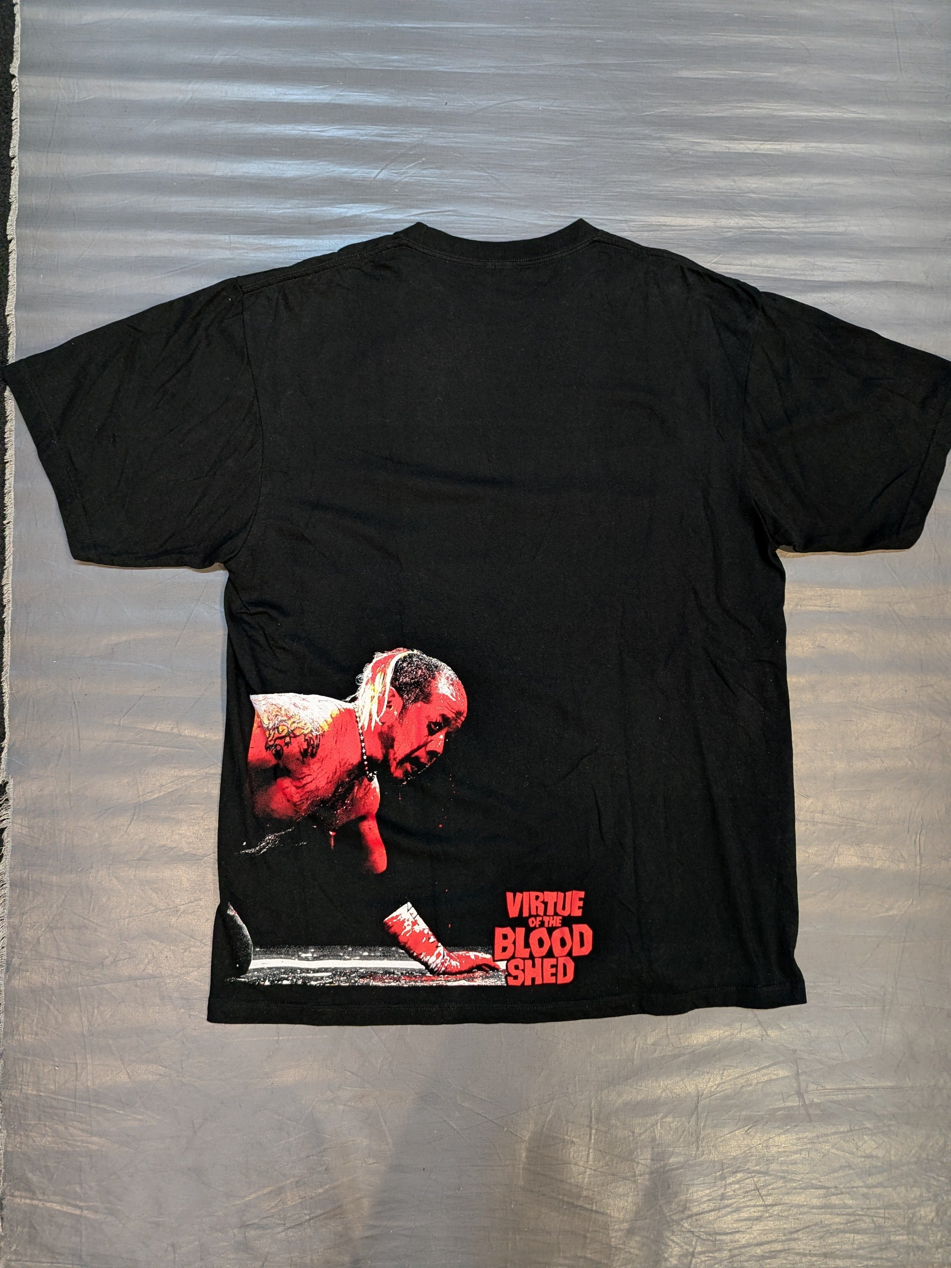葛西純「VIRTUE OF THE BLOOD SHED」Tシャツ – 闘道館