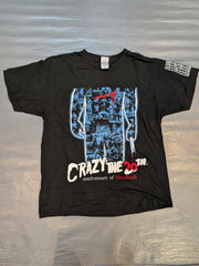 葛西純 SLAUGHTERHOUSE Tシャツ XLサイズ 新品未開封 葛西純 20周年記念「CRAZY THE 20TH」Tシャツ② – 闘道館