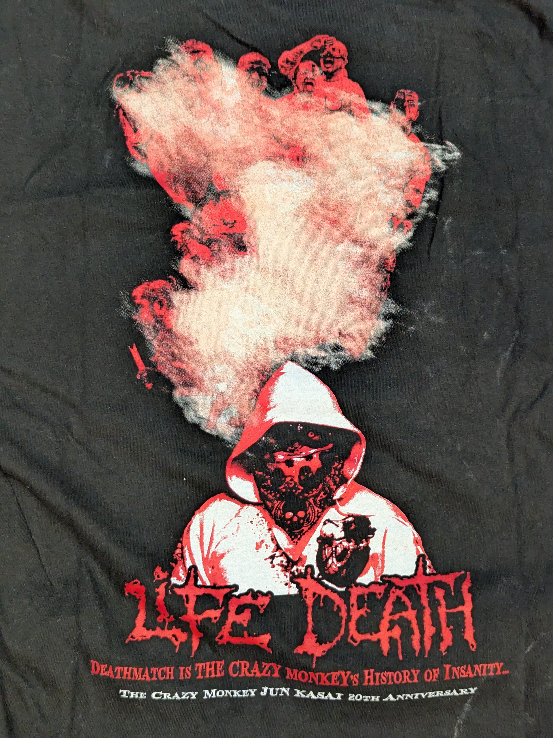 葛西純 20周年記念「CRAZY THE 20TH」Tシャツ② – 闘道館