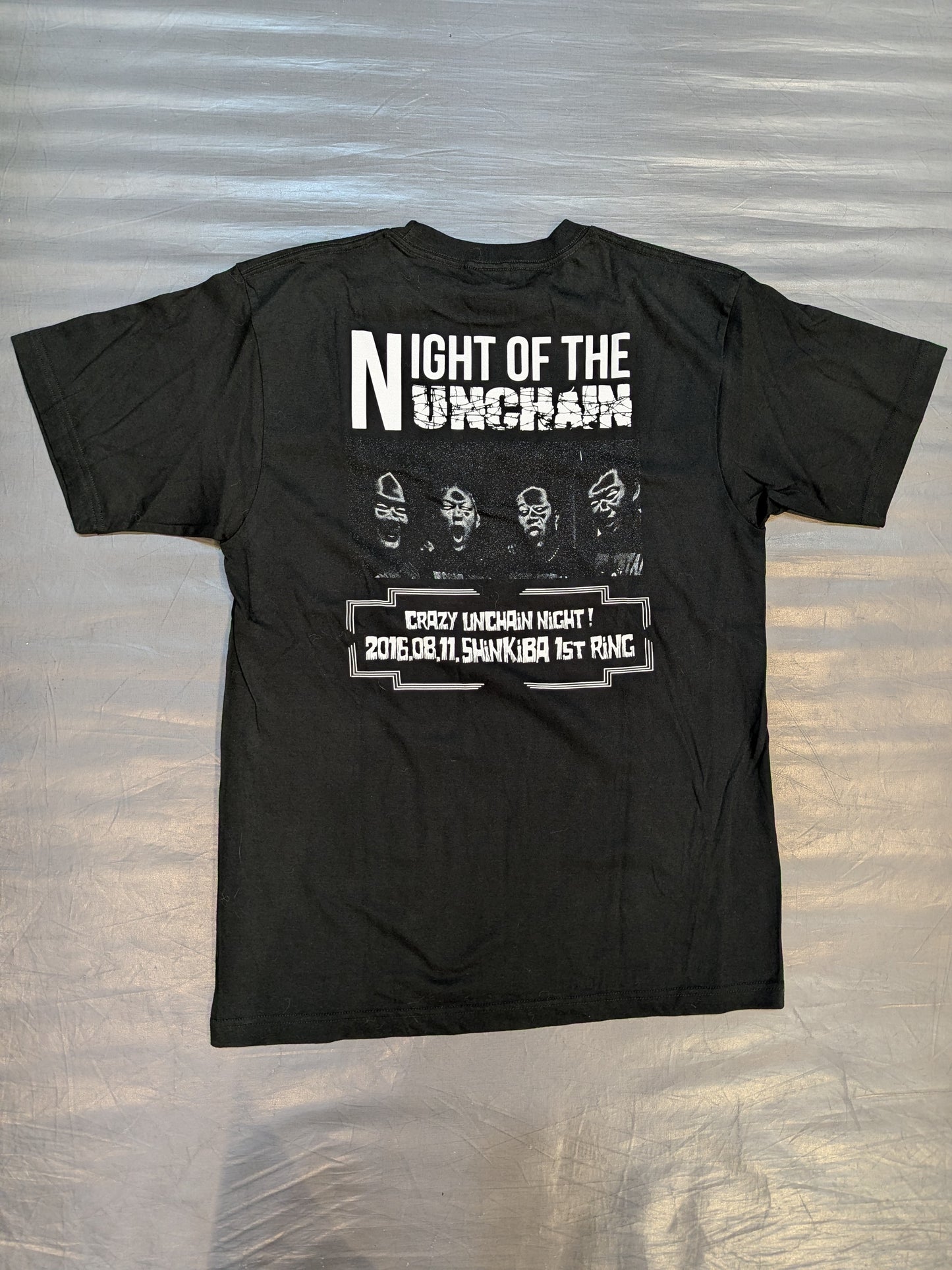 Jun Kasai unit 'NIGHT OF THE UNCHAIN' T-shirt