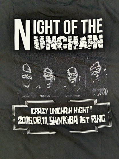 Jun Kasai unit 'NIGHT OF THE UNCHAIN' T-shirt