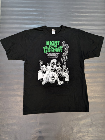 【4選手直筆サイン入り】葛西純ユニット「NIGHT OF THE UNCHAIN」Tシャツ②
