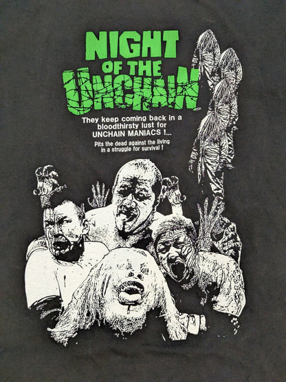 【4選手直筆サイン入り】葛西純ユニット「NIGHT OF THE UNCHAIN」Tシャツ②