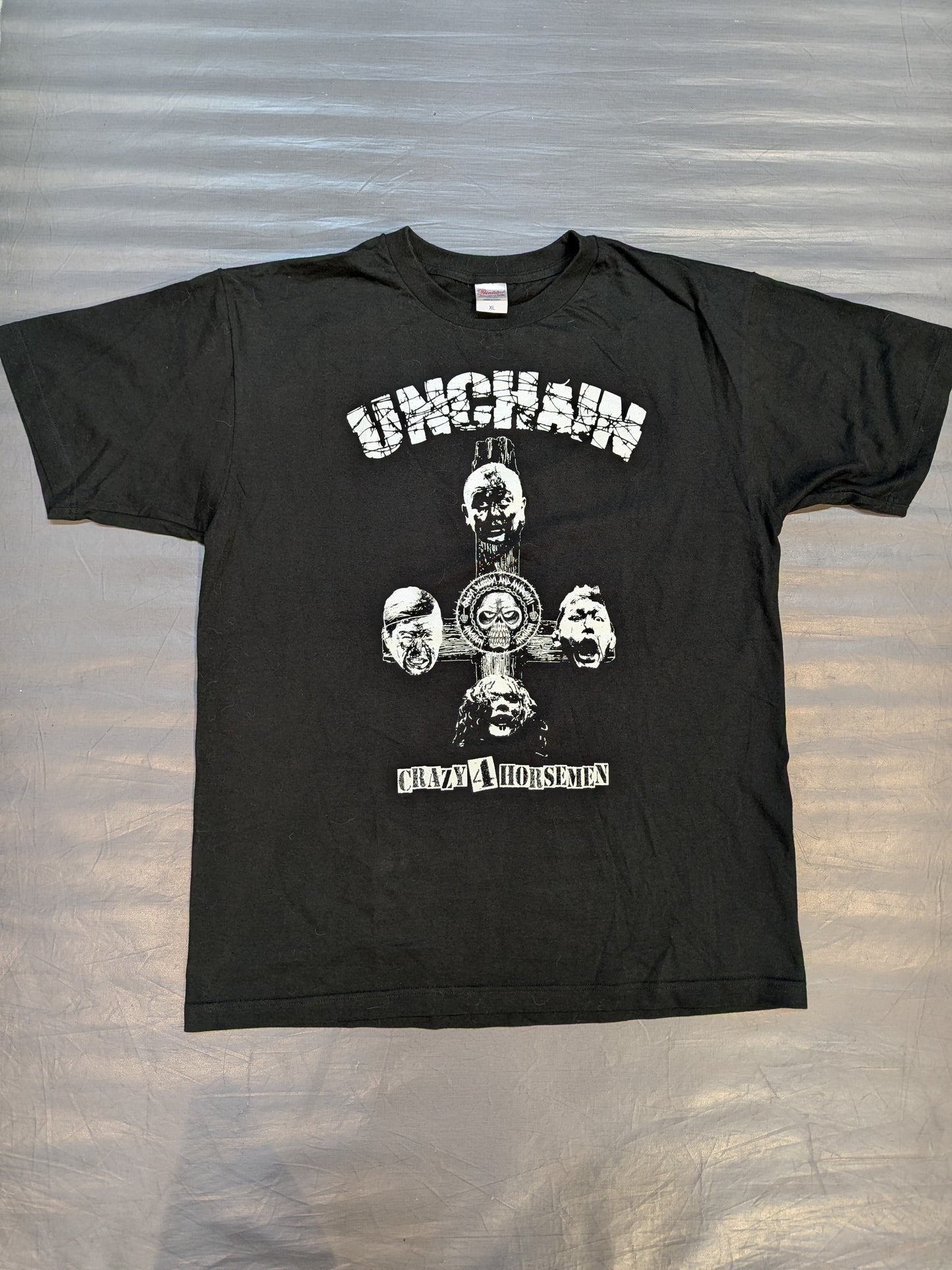 葛西純ユニット「UNCHAIN CRAZY 4 HORSEMEN」Tシャツ