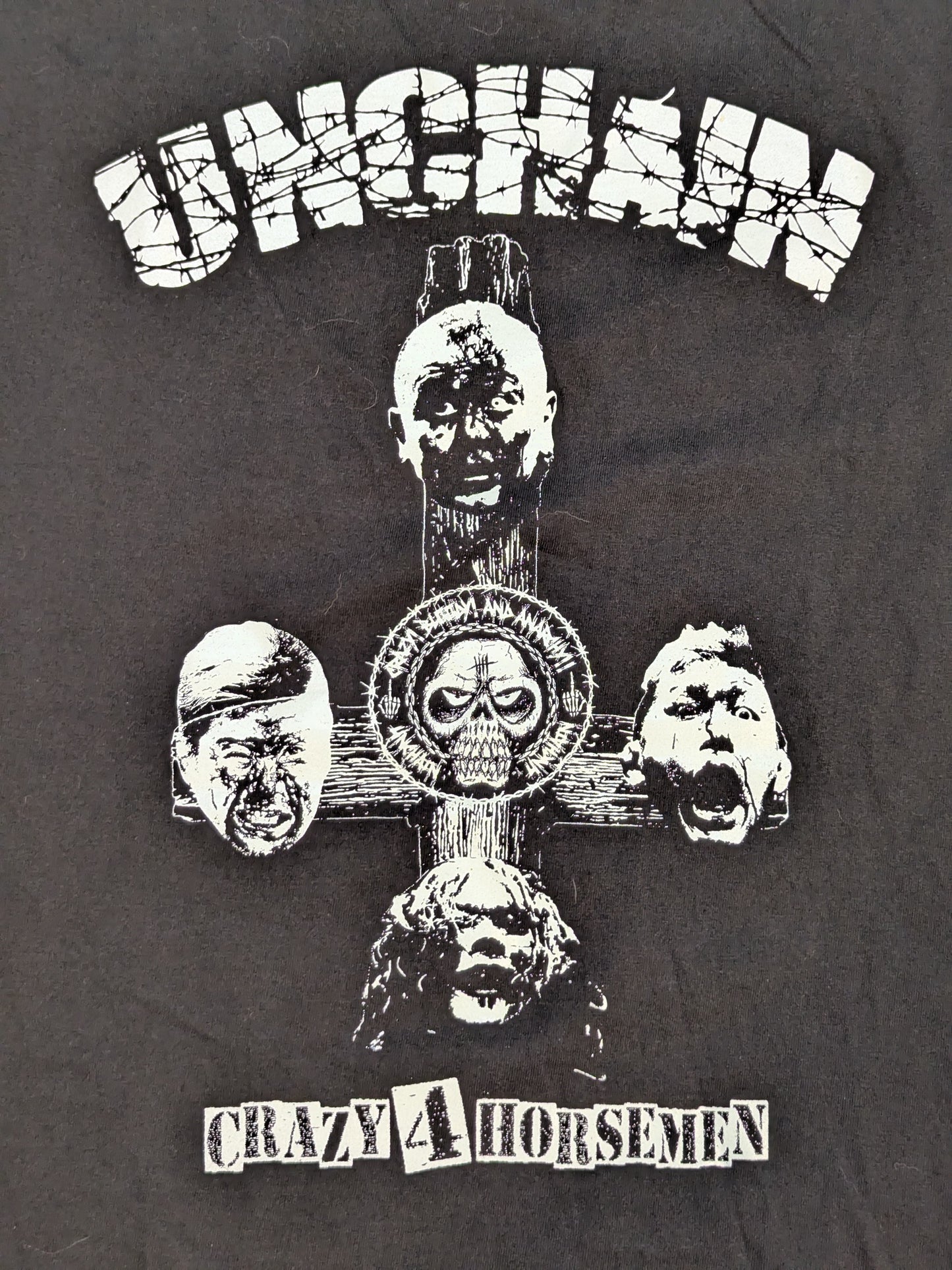 葛西純ユニット「UNCHAIN CRAZY 4 HORSEMEN」Tシャツ