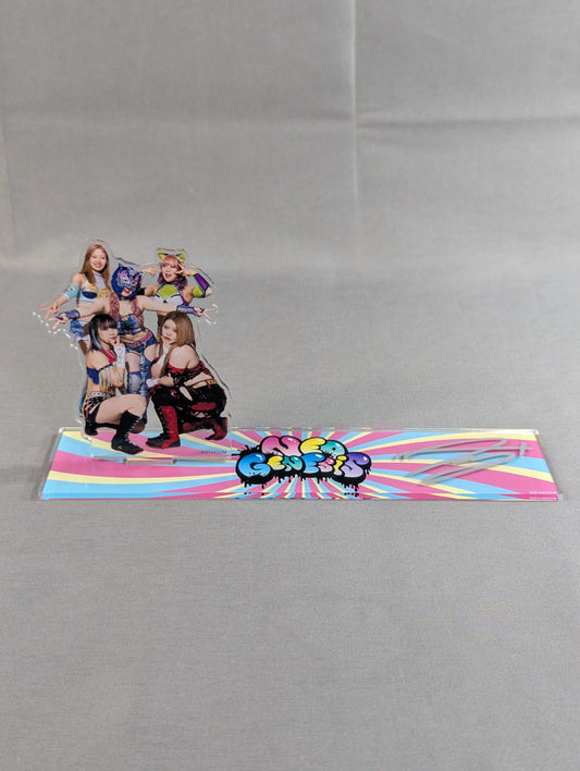 [Miyu Amasaki  hand signed autograph ] NEO GENESIS Display Stand