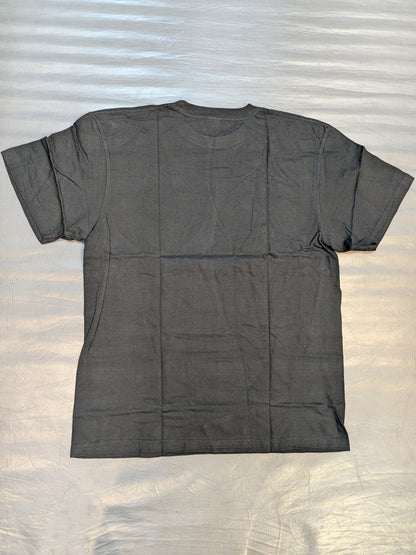 GCW ロゴTシャツ②(ブラック×レッド)
