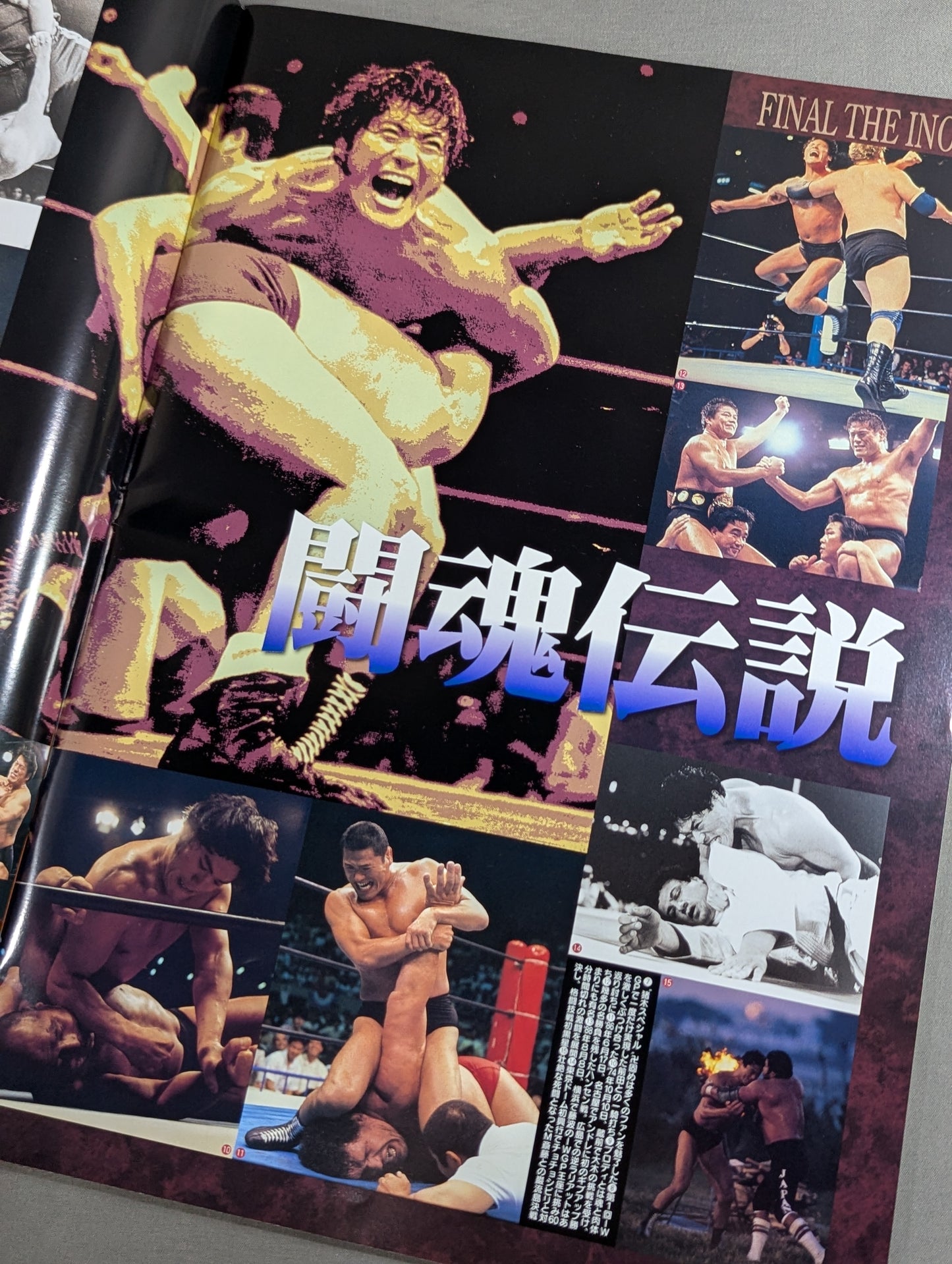 ★ Extra edition included! Burning Fighting Spirit Antonio Inoki  Retirement Match ★ FINAL THE INOKI 
