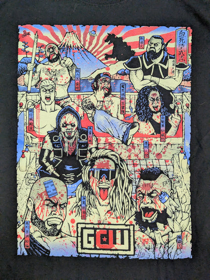 GCW "JAPAN TOUR 2019" Illustration T-Shirt (AUGUST 22-23)