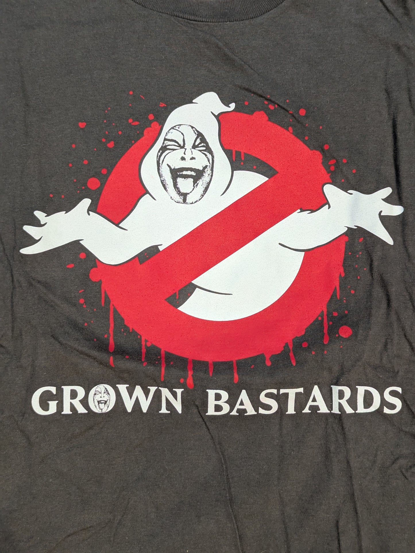 【直筆サイン入り】吹本賢児「GROWN BASTERS」Tシャツ(チャコール)