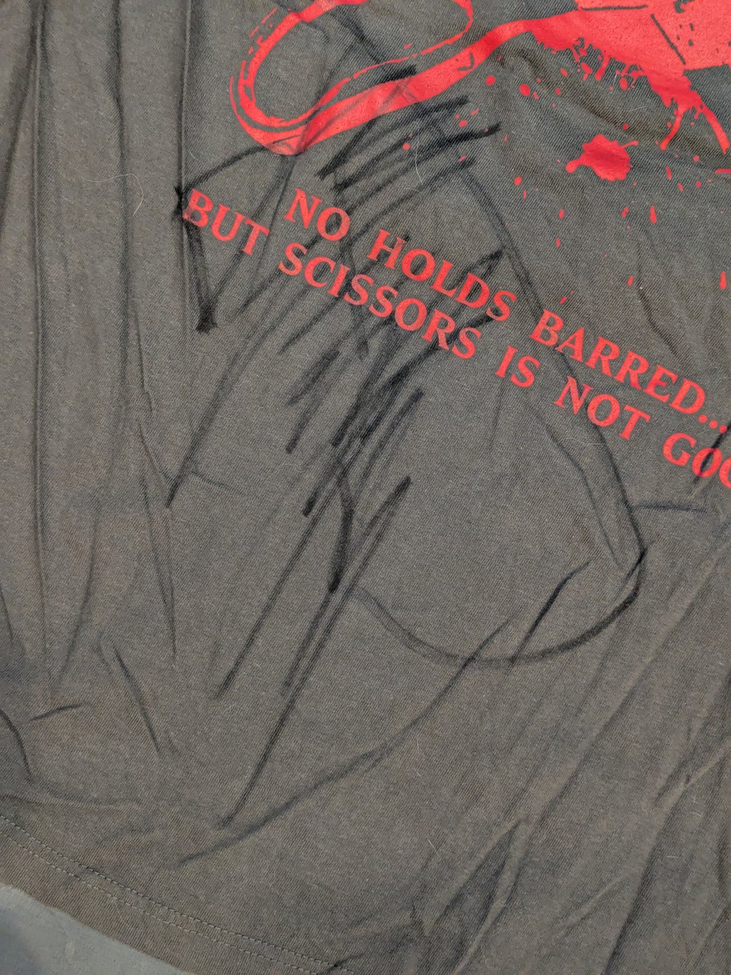 【直筆サイン入り】吹本賢児「GROWN BASTERS」Tシャツ(チャコール)
