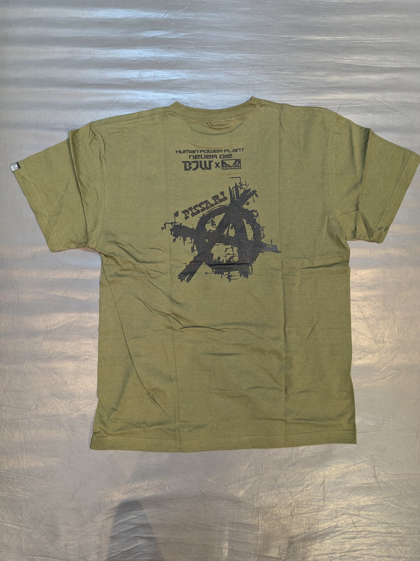 Yuji Okabayashi × BAD BOY "PISSARI NOT DEAD" T-shirt