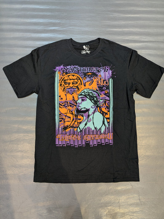 ミエド・エクストレモ イラストTシャツ(ブラック)
