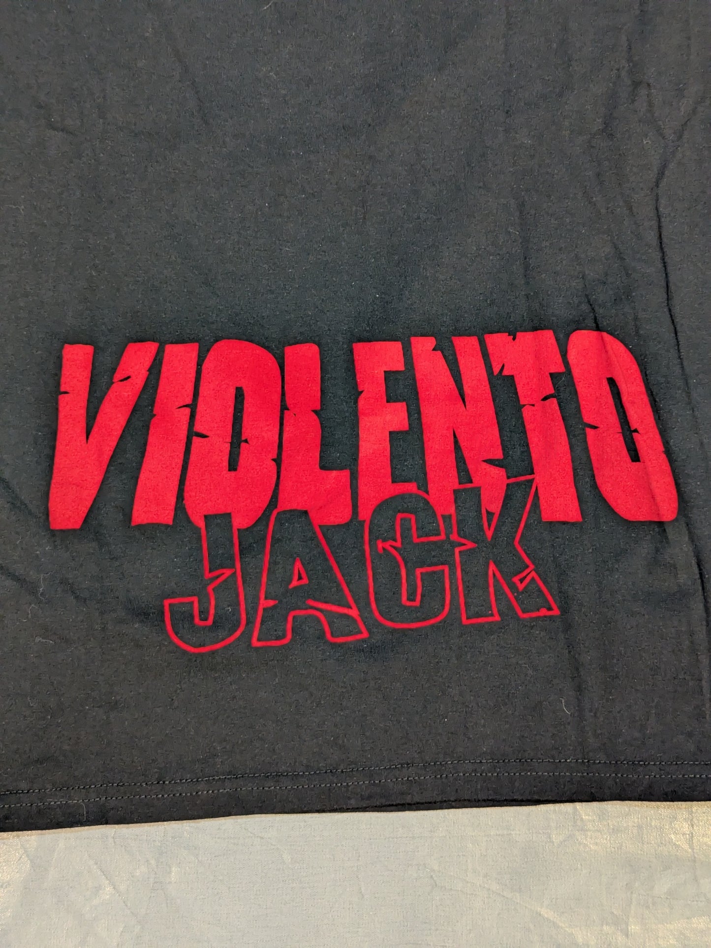 ビオレント・ジャック イラストTシャツ(ブラック)