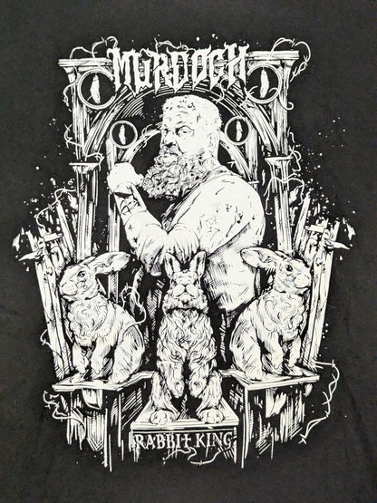 ジョン・ウェイン・マードック イラストTシャツ(ブラック×レッド)