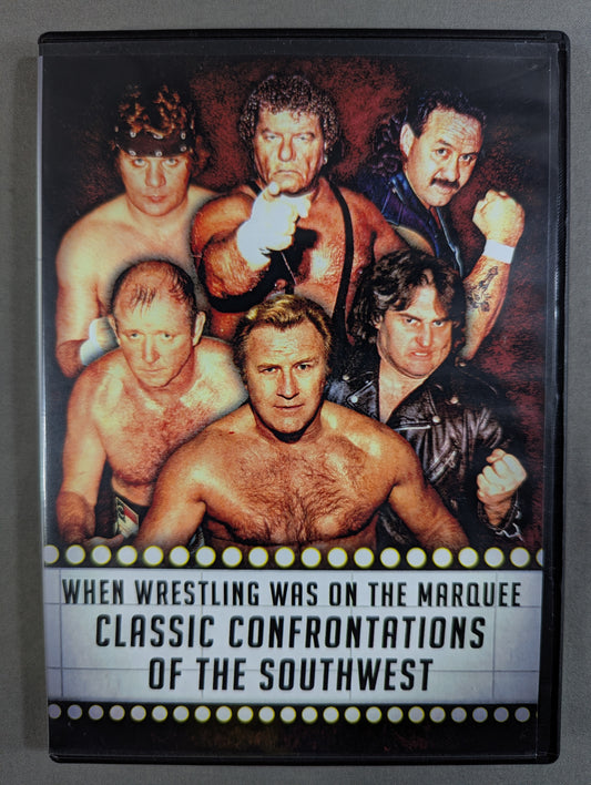 ★WHEN WRESTLING WAS ON THE MARQUEE★ CLASSICS CONFORTATION OF THE SOUTHWEST
