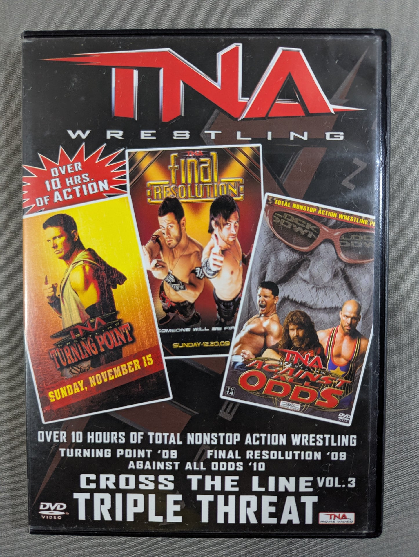 TNA TRIPLE THREAT CROSS THE LINE VOL.3