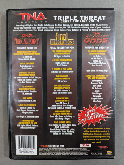 TNA TRIPLE THREAT CROSS THE LINE VOL.3
