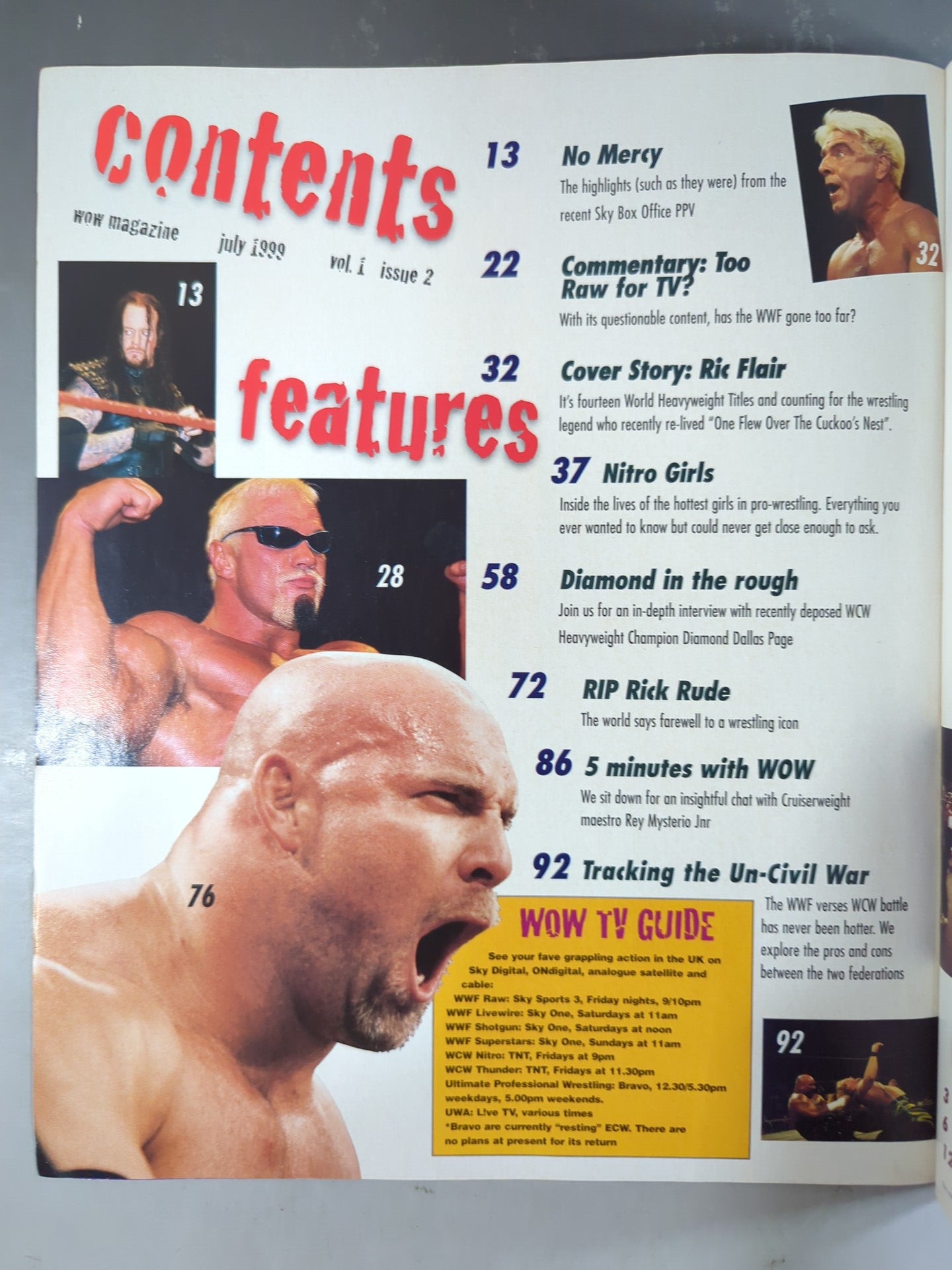 WOW Magazine 1999年7月号