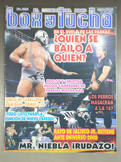 EL MUNDO DEL RING Boxylucha No.2981