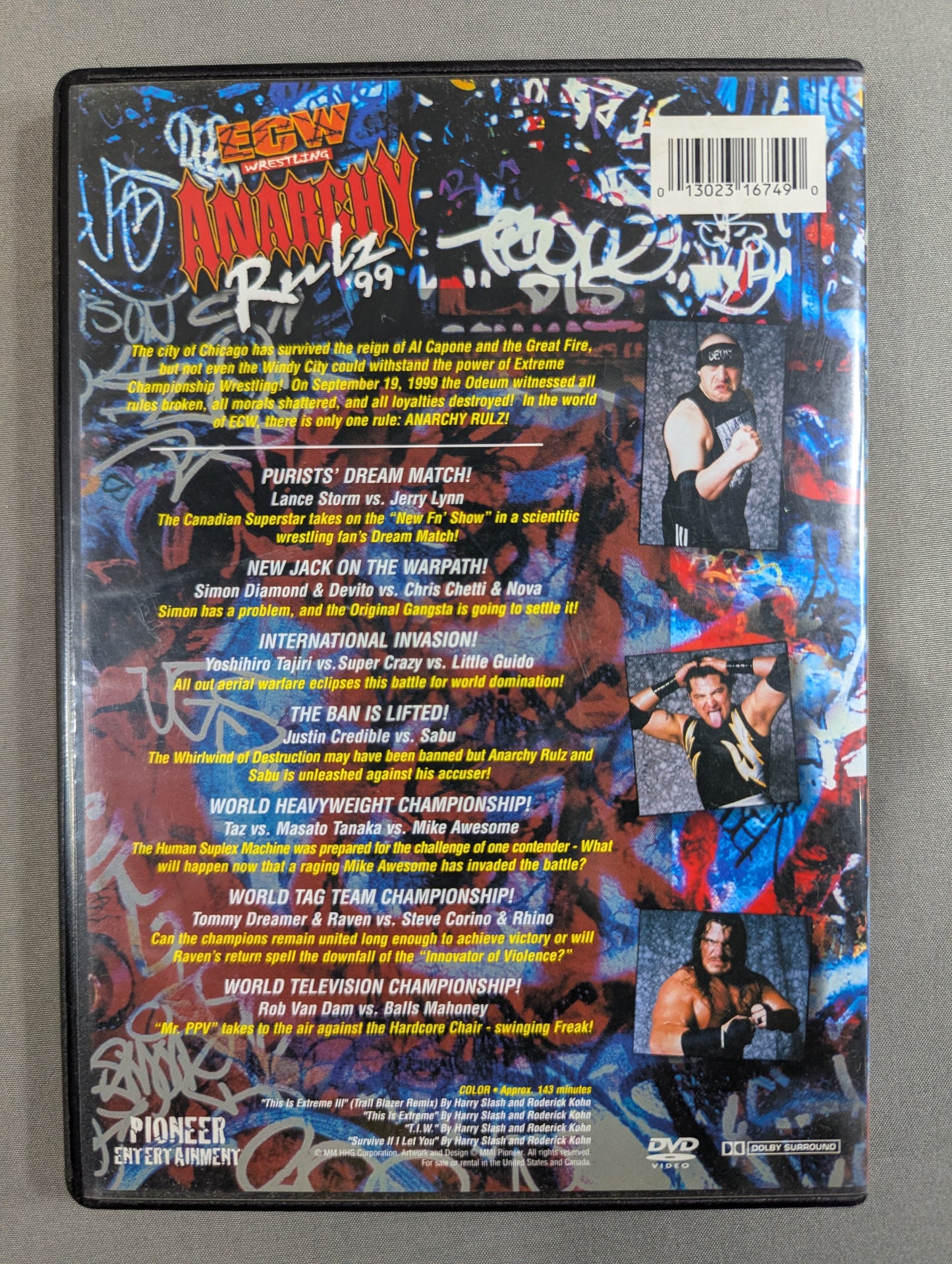 ECW ANARCHY RULZ ’99