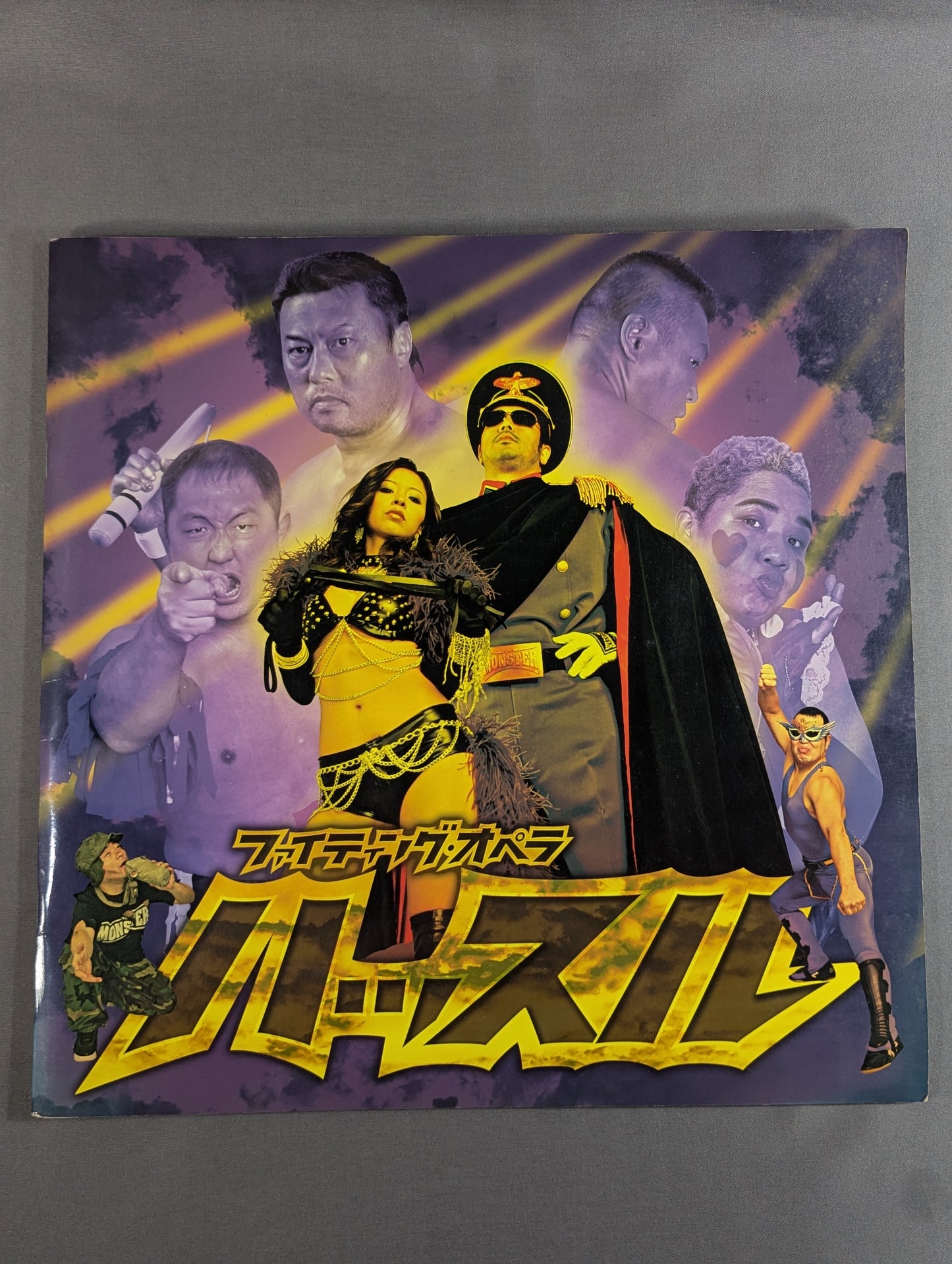 [4 fighters hand signed autograph ] Hustle 12 Hustle House vol.9