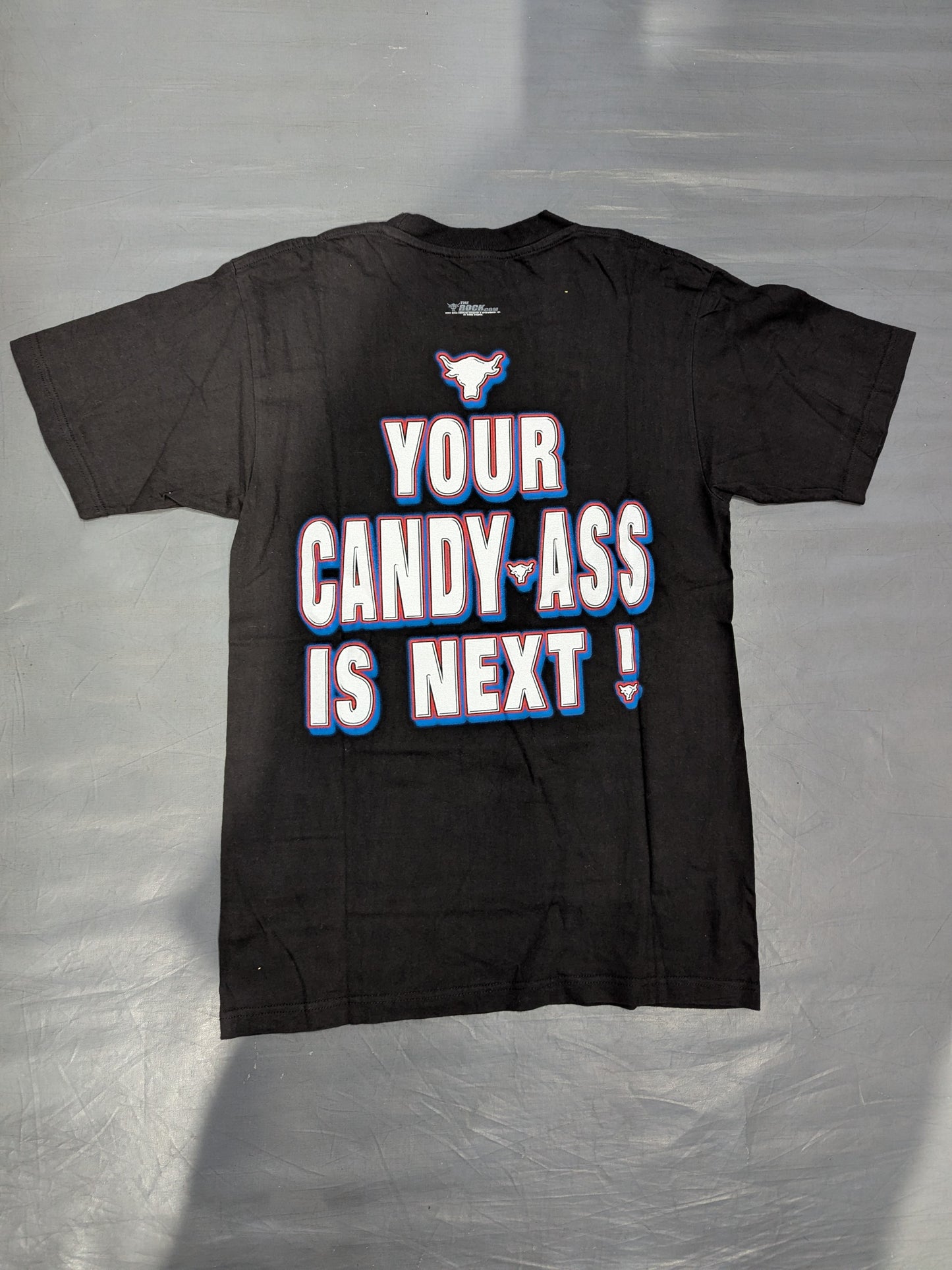 ザ・ロック「GET READY...」Tシャツ(WWE(2002) / ブラック)